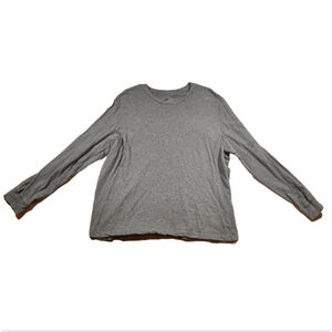 🔥Men's George Long Sleeve T-Shirt Size L Gray